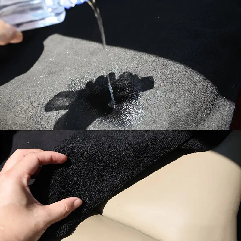 Black Car Seat Towel Cover – Waterproof | Machine Washable