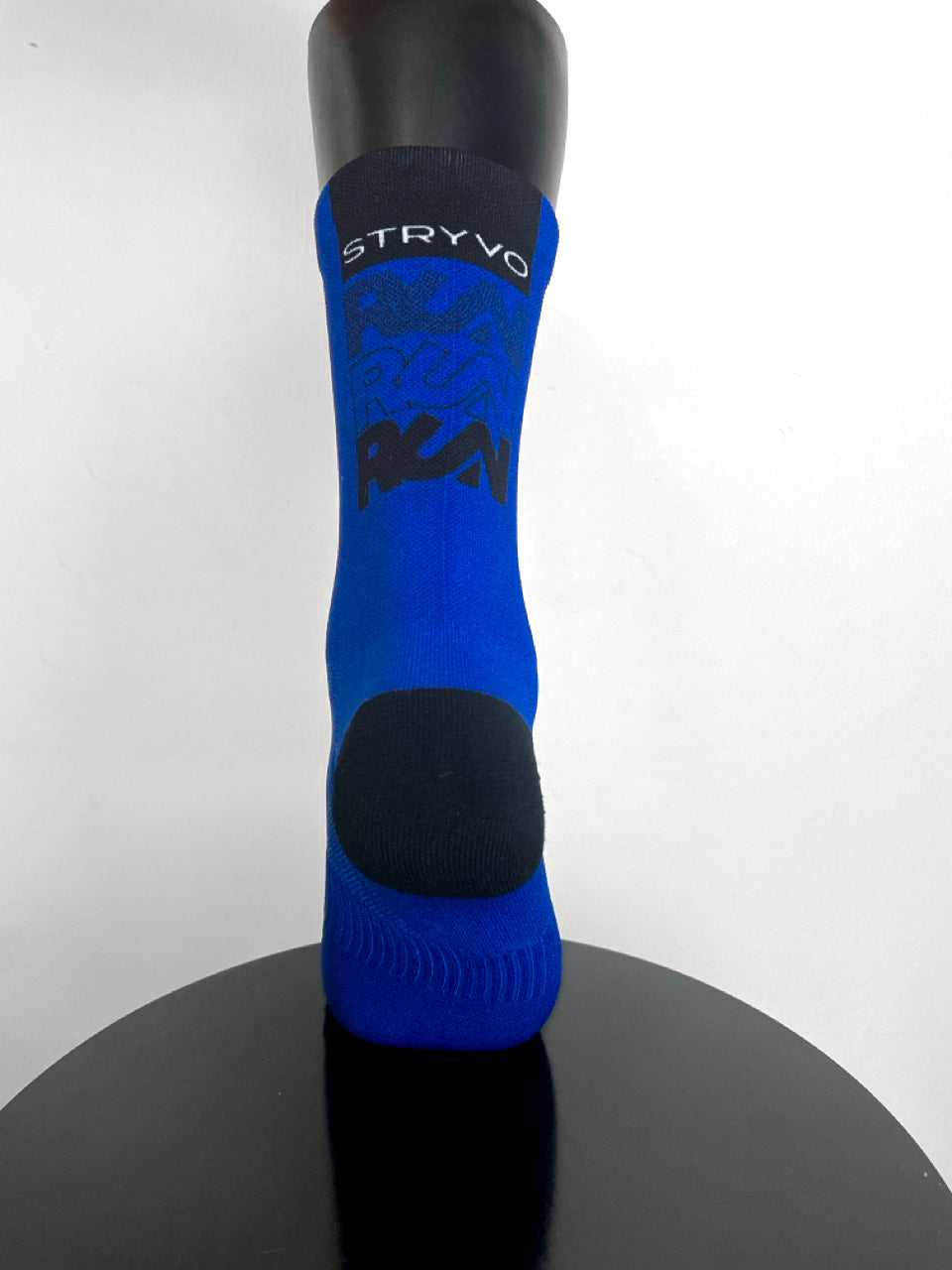 Solid Royal Blue Active Crew Socks