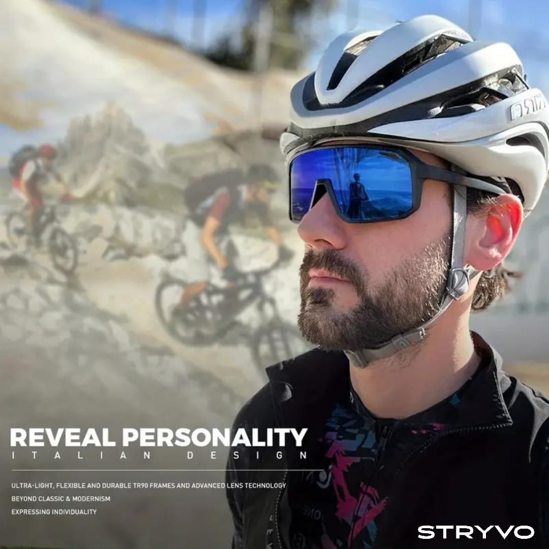 Performance Sports Glasses - Blue