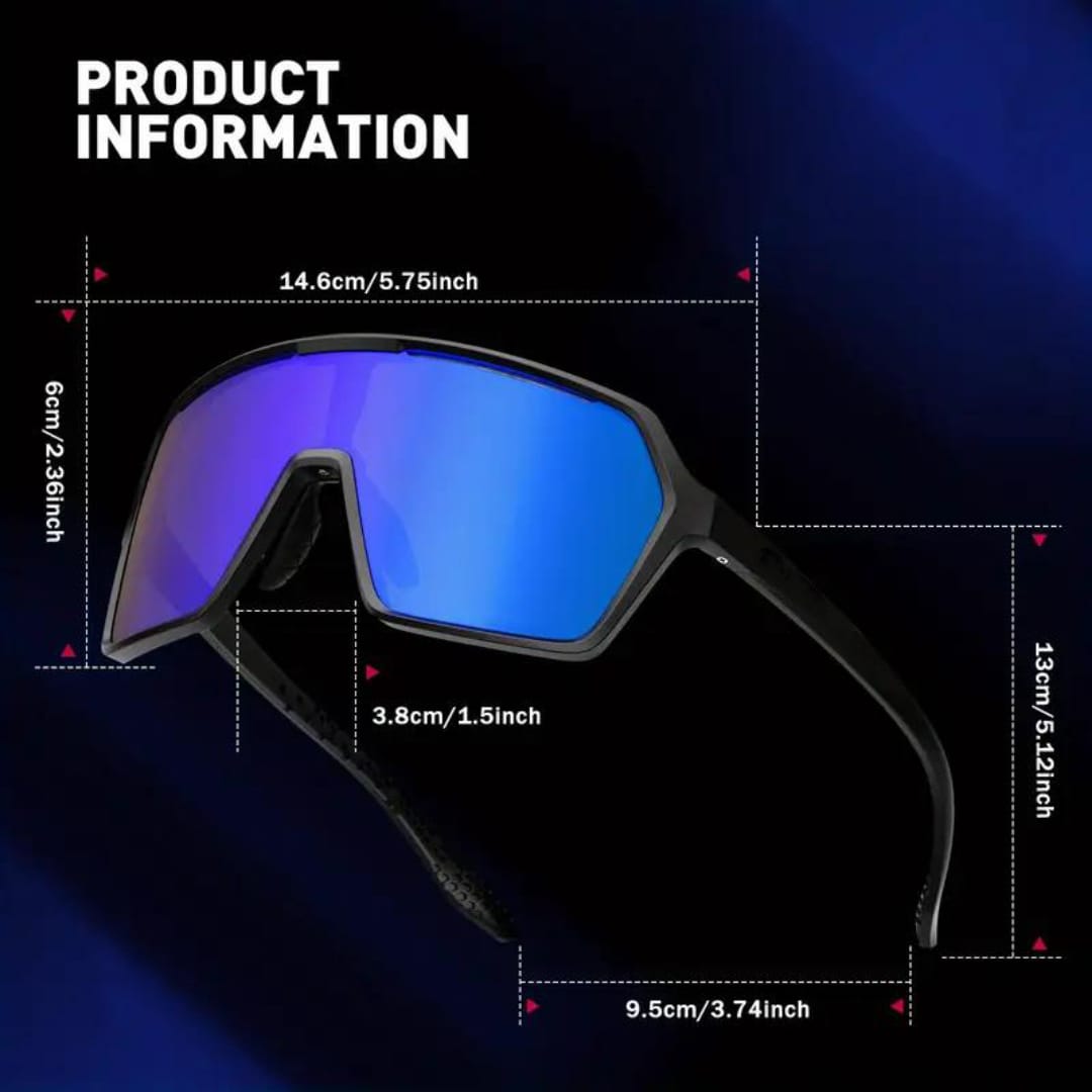 Performance Sports Glasses - Blue