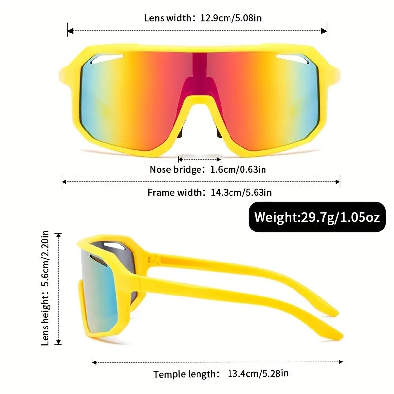 Performance Sports Glasses - Yellow