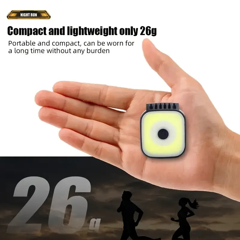LED Running Clip lamp – High-Power | USB Rechargeable