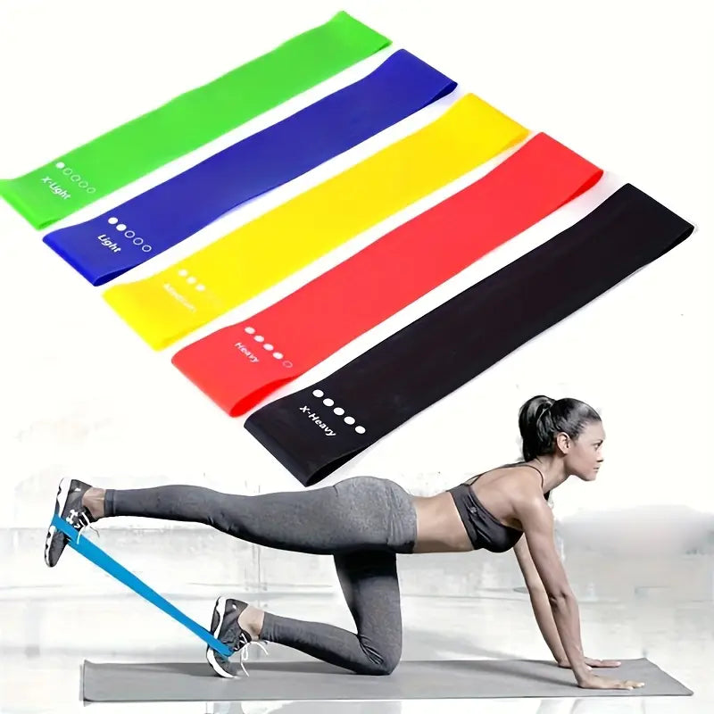 5pcs Versatile Resistance Band Set