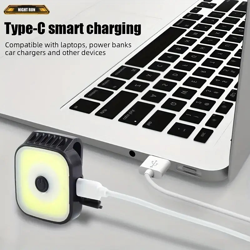 LED Running Clip lamp – High-Power | USB Rechargeable