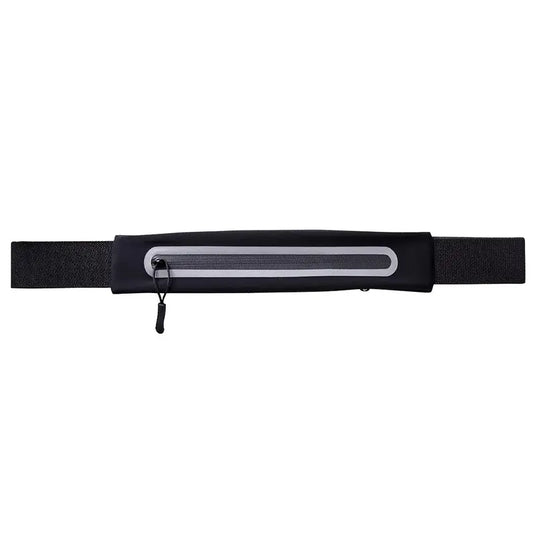 Black Running Belt – Slim | Reflective