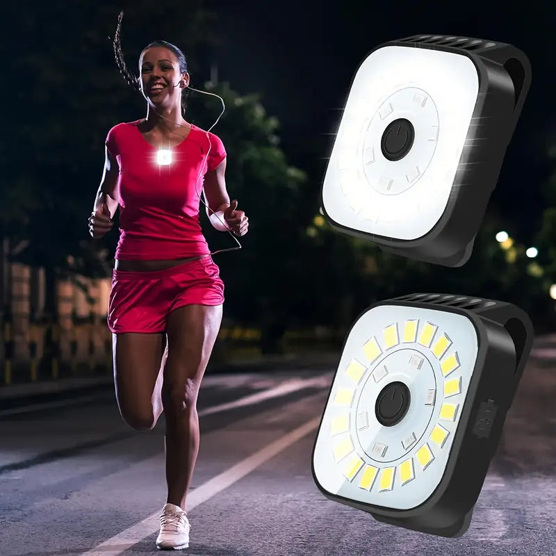 LED Running Clip lamp – High-Power | USB Rechargeable