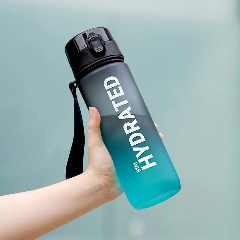 1000ml Sports Water Bottle - Blue\black