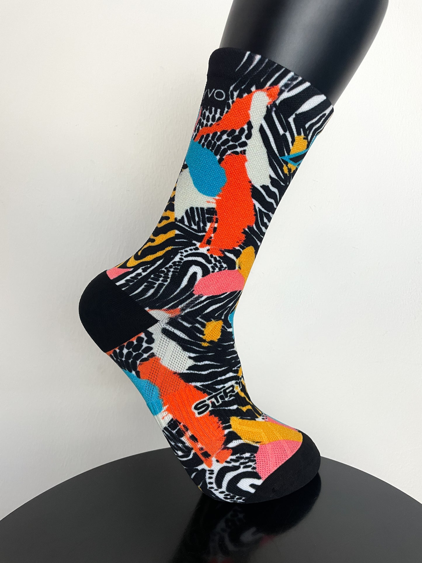 Cotton Cheetah Active Crew Socks