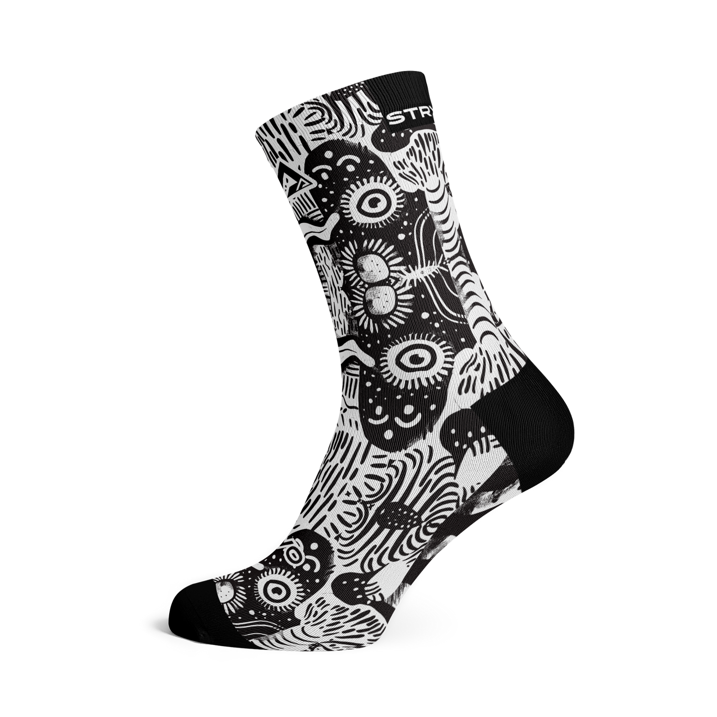 Graffiti Active Crew Socks