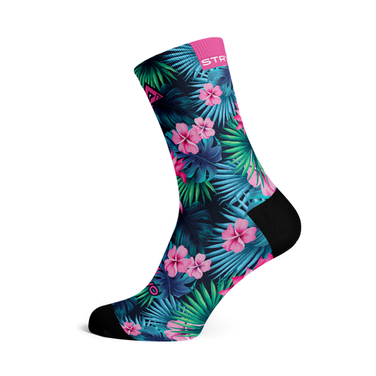 Blossom Breeze Active Crew Socks