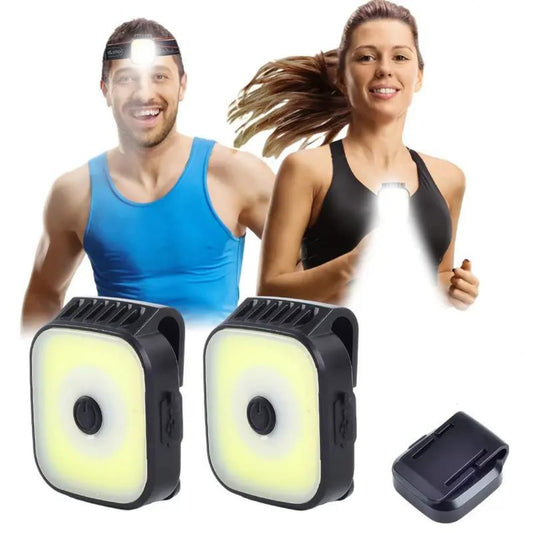 LED Running Clip lamp – High-Power | USB Rechargeable