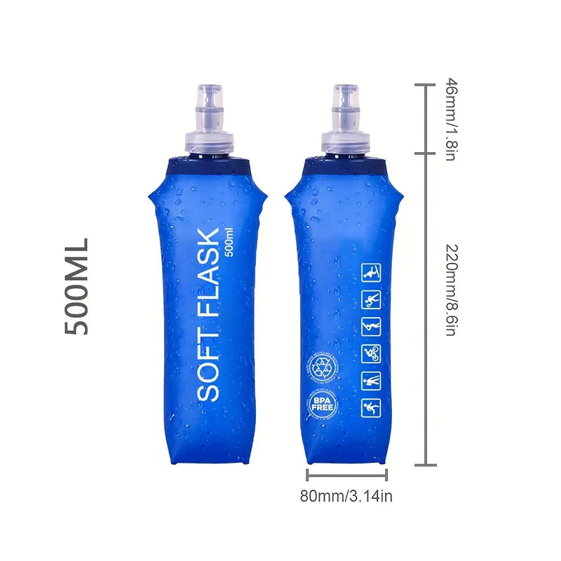 Soft Flask 500ml – Collapsible Sports Water Bottle
