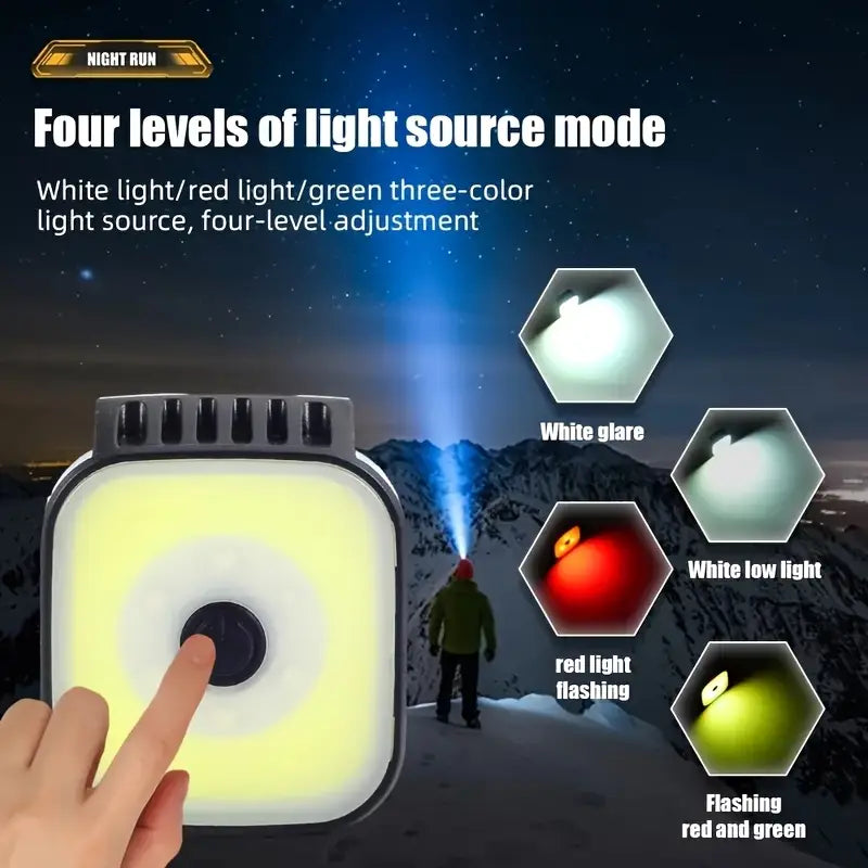 LED Running Clip lamp – High-Power | USB Rechargeable